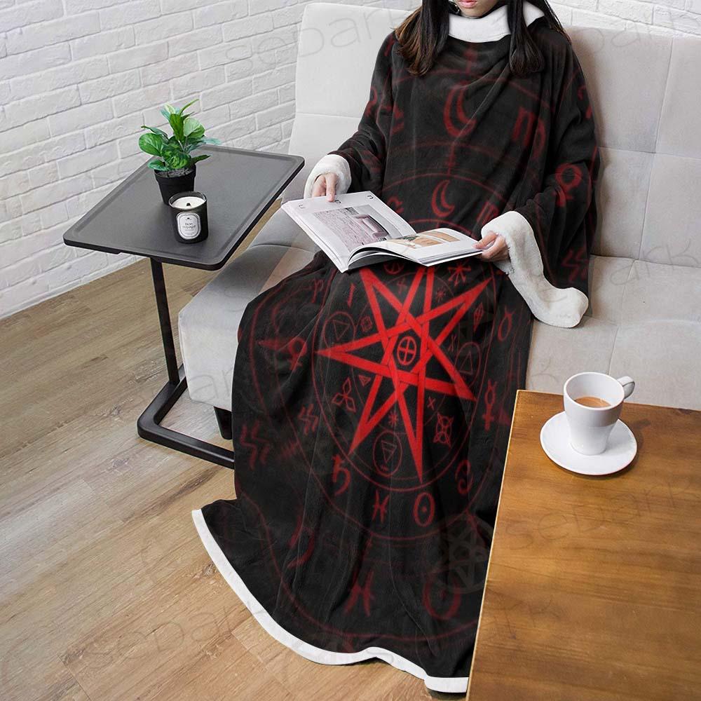 Mystic Wicca Divination SDN-1082 Sleeved Blanket