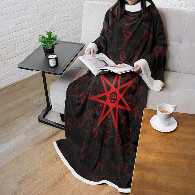 Mystic Wicca Divination SDN-1082 Sleeved Blanket