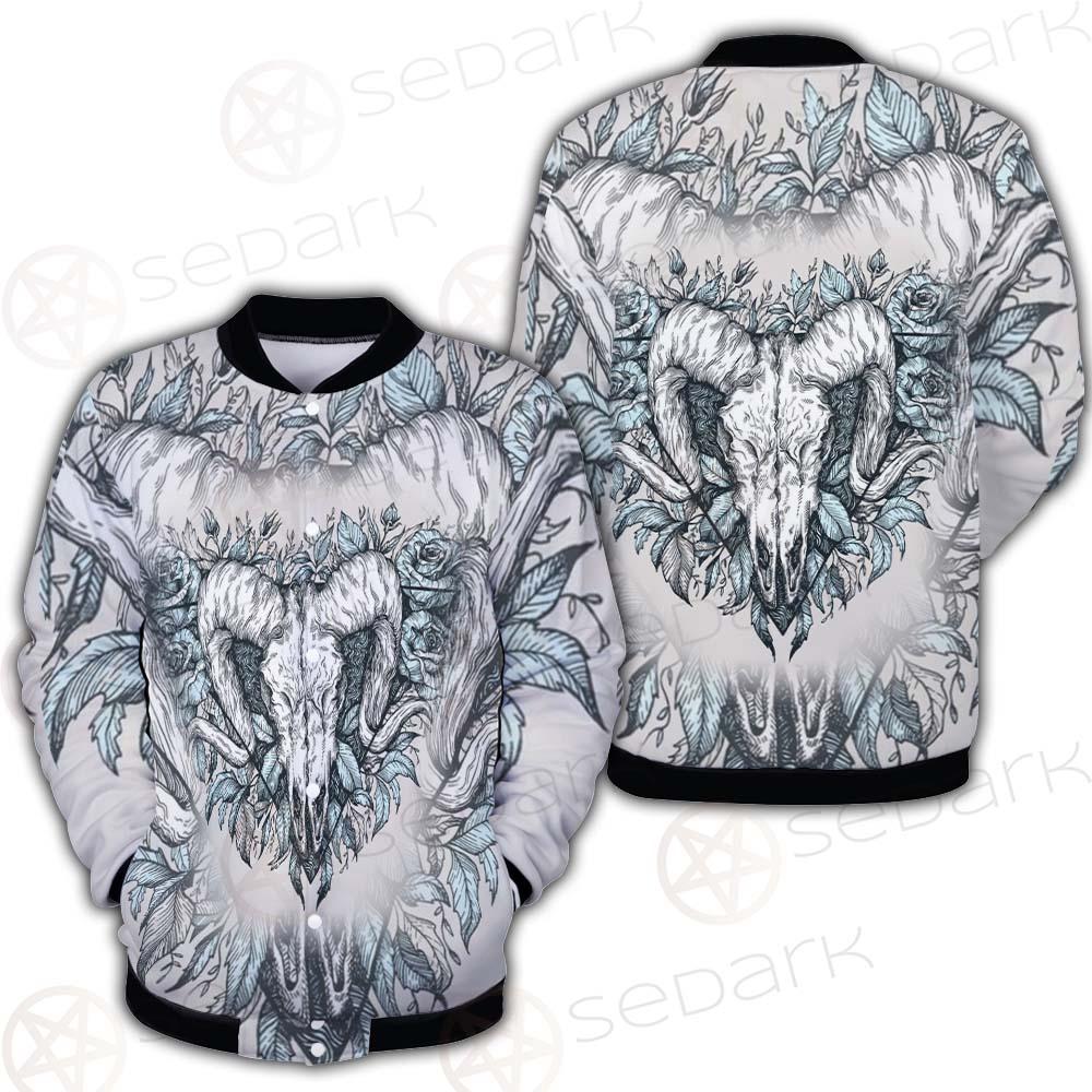 Binary Satanic Symbol SDN-1083 Button Jacket