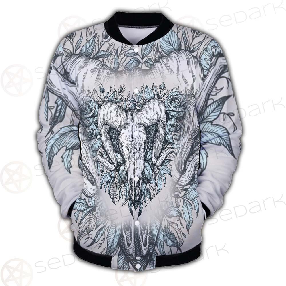 Binary Satanic Symbol SDN-1083 Button Jacket