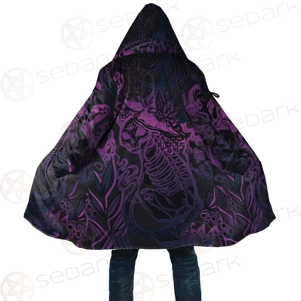 Vector Composition With Mystical Cat Skeleton SDN-1085 Cloak