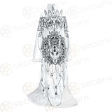 Dreamcatcher With Four Eyed Cat SDN-1087 Sleeved Blanket