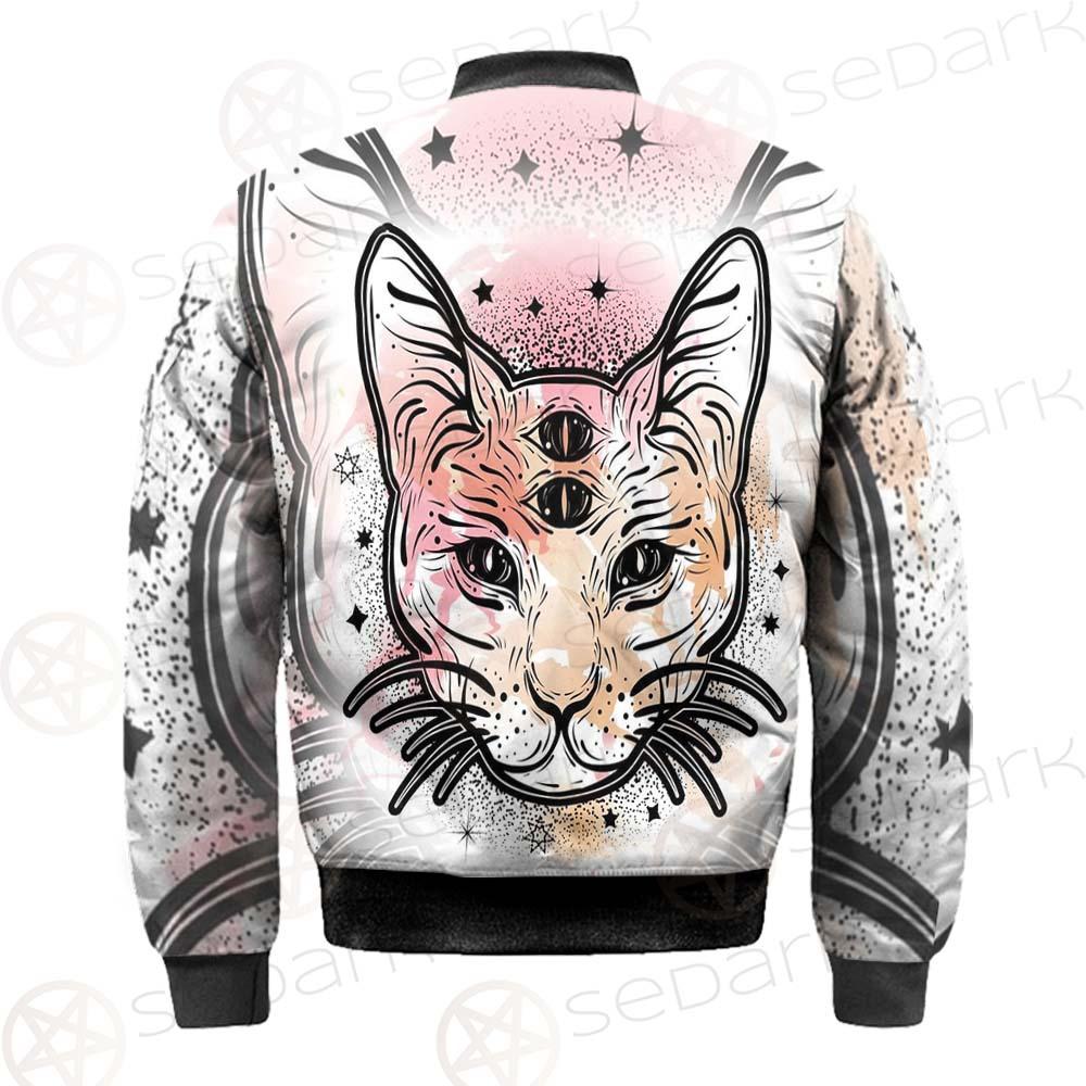 Illustration With Four Eyed Magic Cat SDN-1088 Jacket