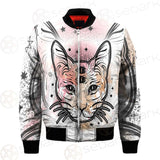 Illustration With Four Eyed Magic Cat SDN-1088 Jacket