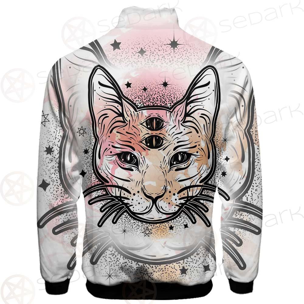Illustration With Four Eyed Magic Cat SDN-1088 Jacket