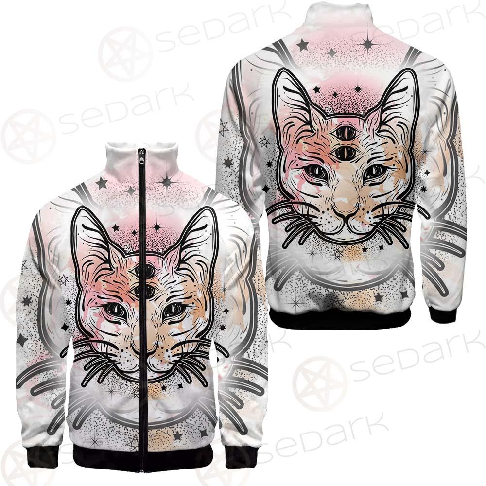 Illustration With Four Eyed Magic Cat SDN-1088 Jacket