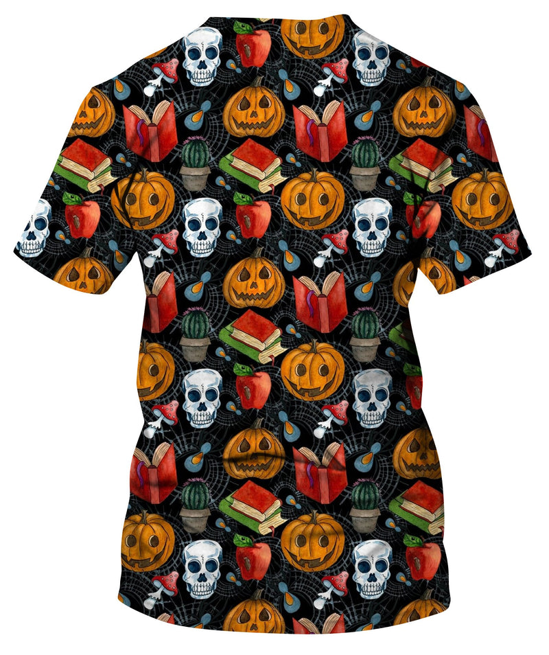Holiday Composition With Funny Pumpkins T-Shirt