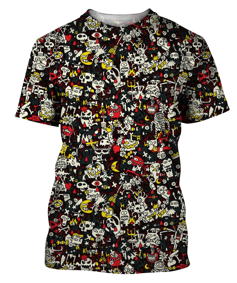 Mini Doodle Drawings T-Shirt