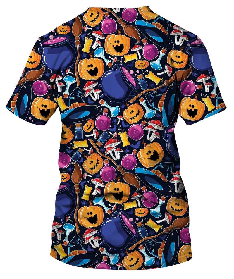 Seamless Pattern Halloween T-Shirt