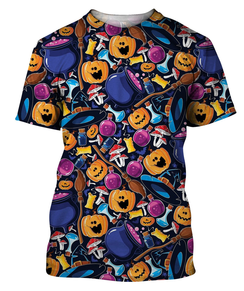Seamless Pattern Halloween T-Shirt