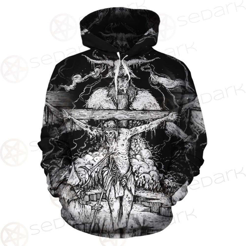 Hail Satan SDN-1130 Hoodie & Zip Hoodie