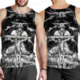 Hail Satan SDN-1130 Men Tank-tops