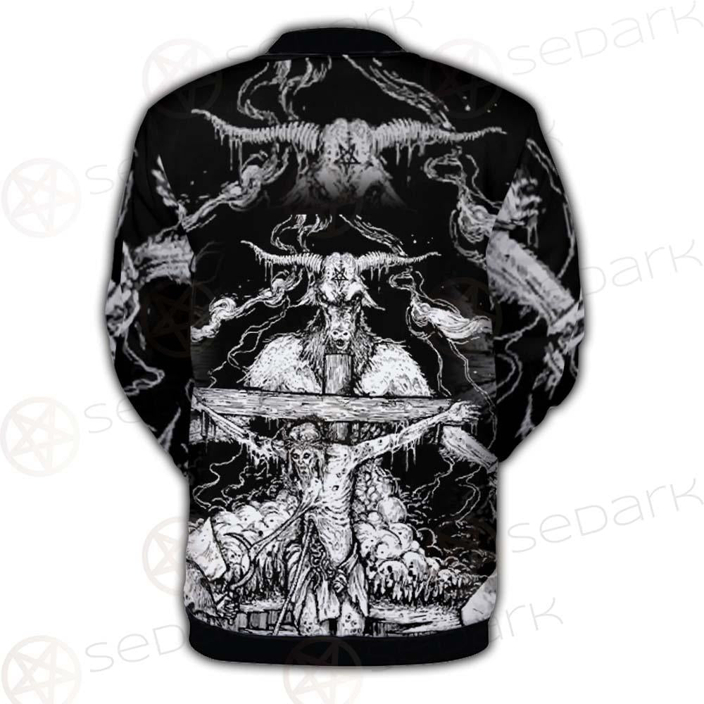 Hail Satan SDN-1130 Button Jacket