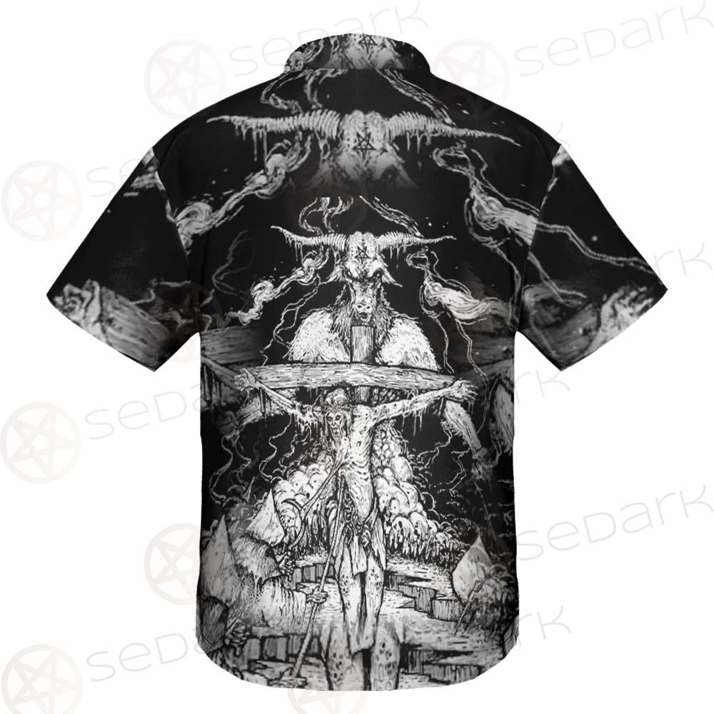 Hail Satan SDN-1130 Shirt Allover