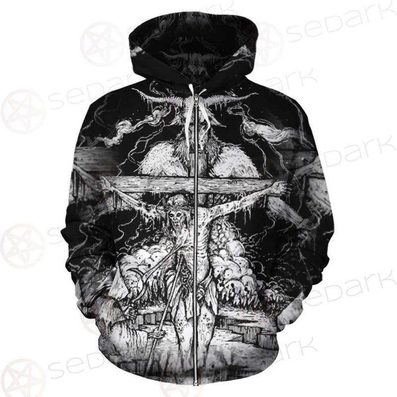 Hail Satan SDN-1130 Hoodie & Zip Hoodie