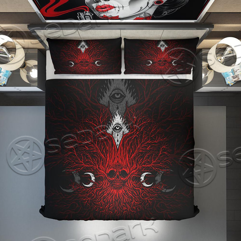 Burning Eye tree Bedding set