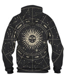 Moonlight Activity In Vintage Zip Hoodie