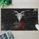 I Am Not A Sheep SED-0008 Door Mat