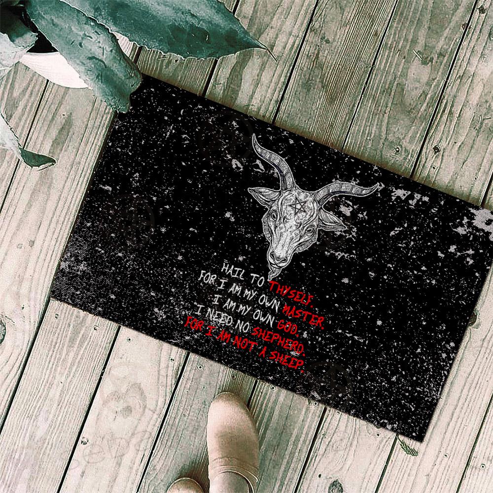 I Am Not A Sheep SED-0008 Door Mat
