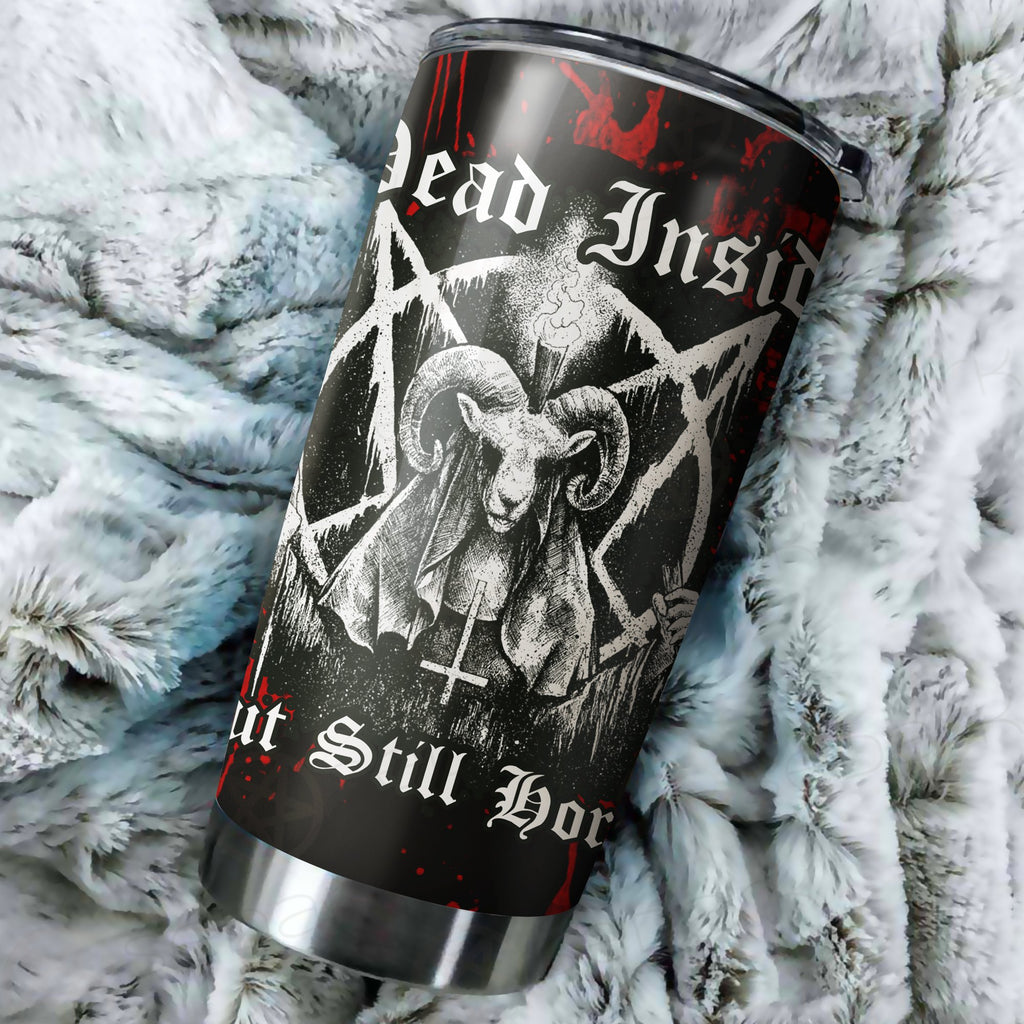 Inside But still horny Tumbler Cup