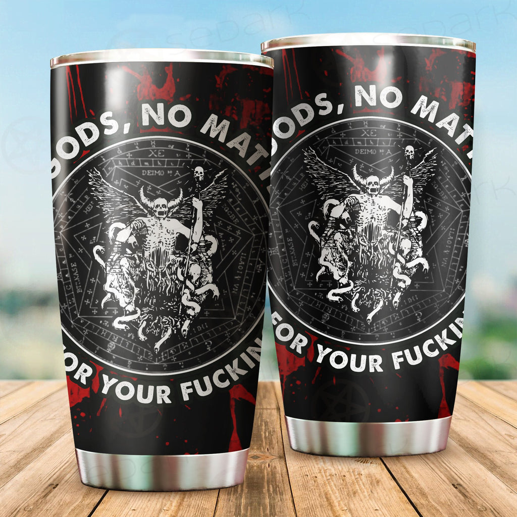 No God No Masters Tumbler Cup