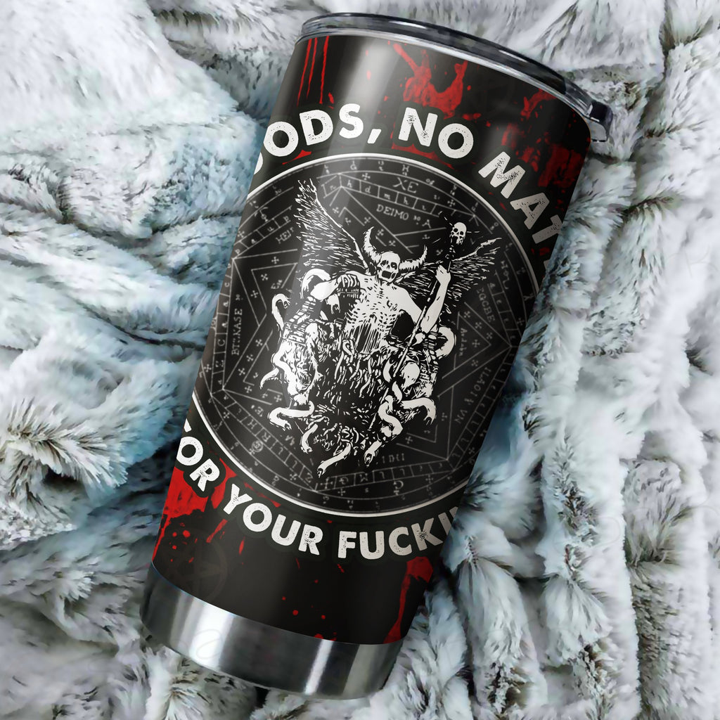 No God No Masters Tumbler Cup