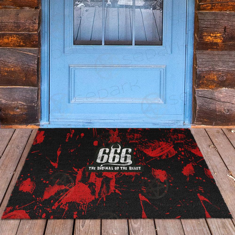 Beast 666 SED-0028 Door Mat