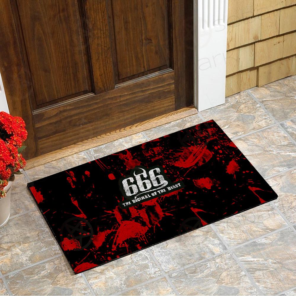 Beast 666 SED-0028 Door Mat