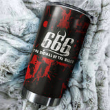 Beast 666 Tumbler Cup