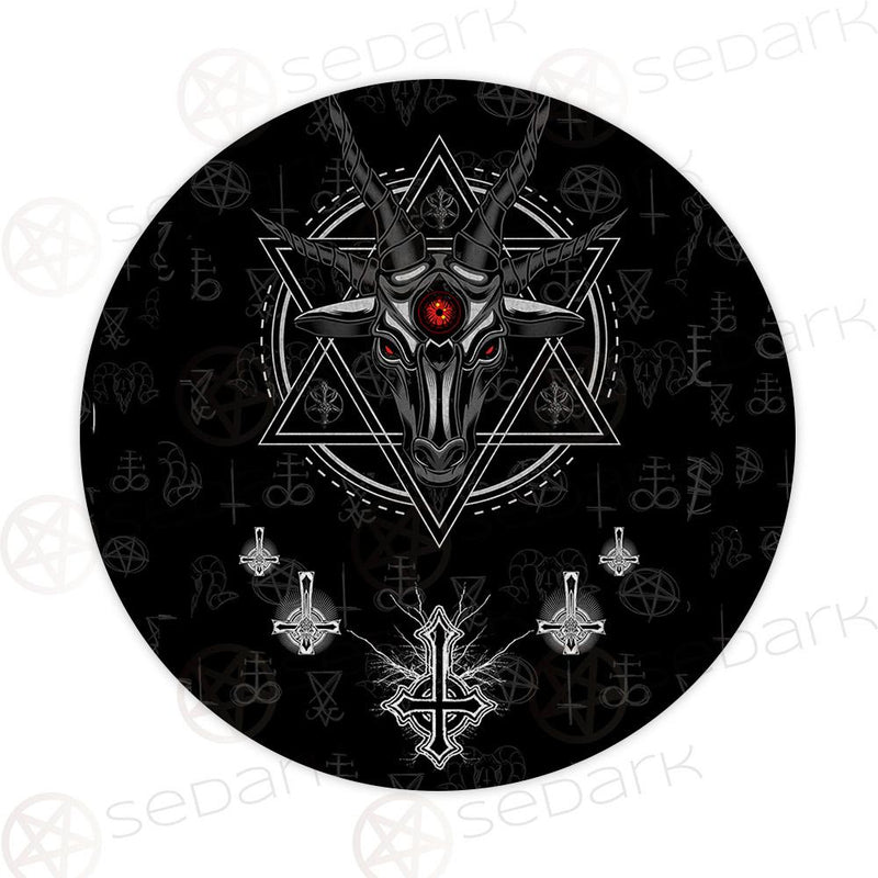 Goat Head SED-0039 Round Carpet