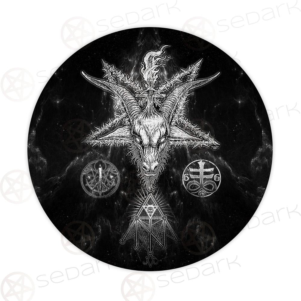 Sigil Of Baphomet SED-0043 Round Carpet