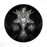 Sigil Of Baphomet SED-0043 Round Carpet