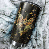 Goat Head Art Tumbler Cup