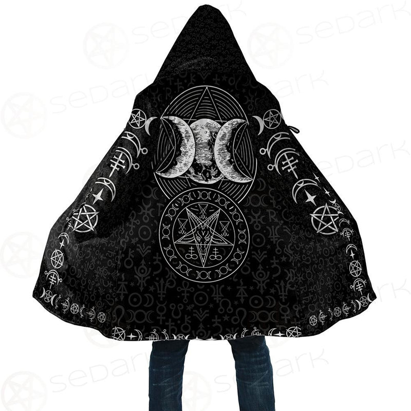 Triple Moon Dream Cloak with bag