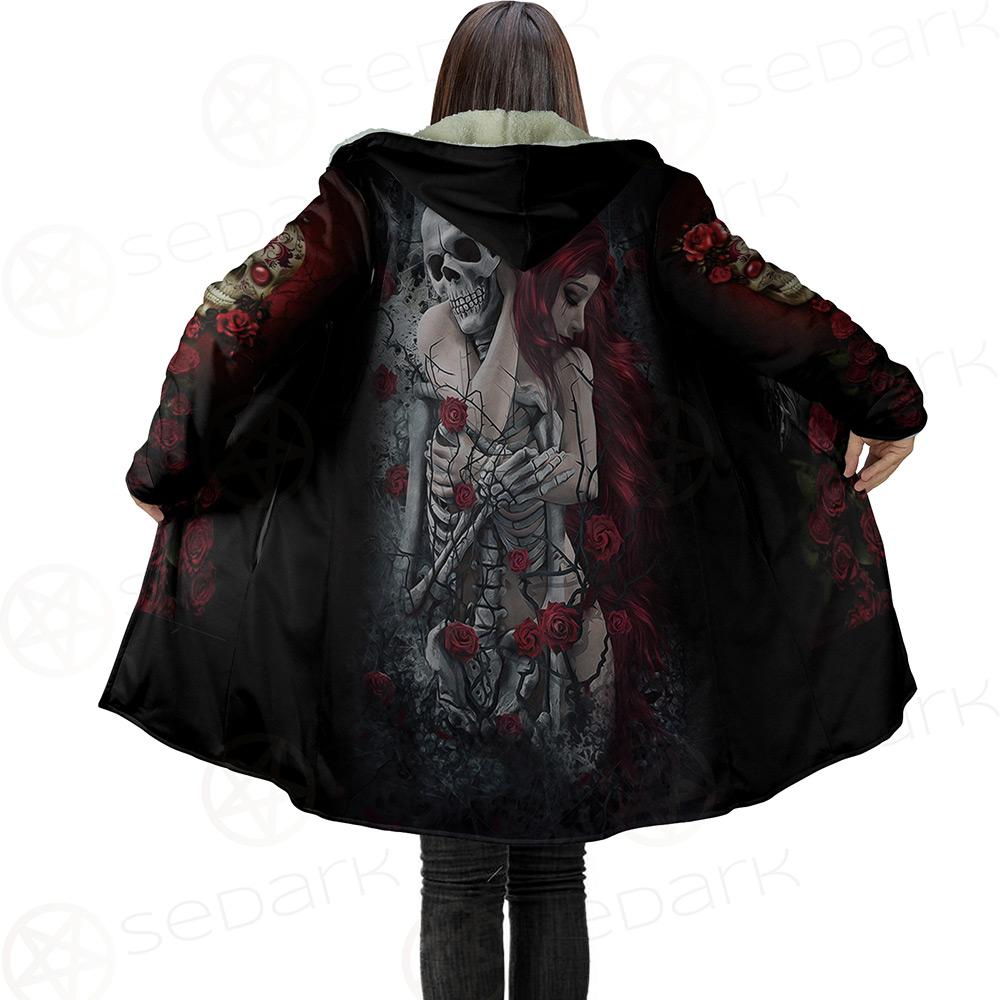 Skull Rose Dream Cloak with bag