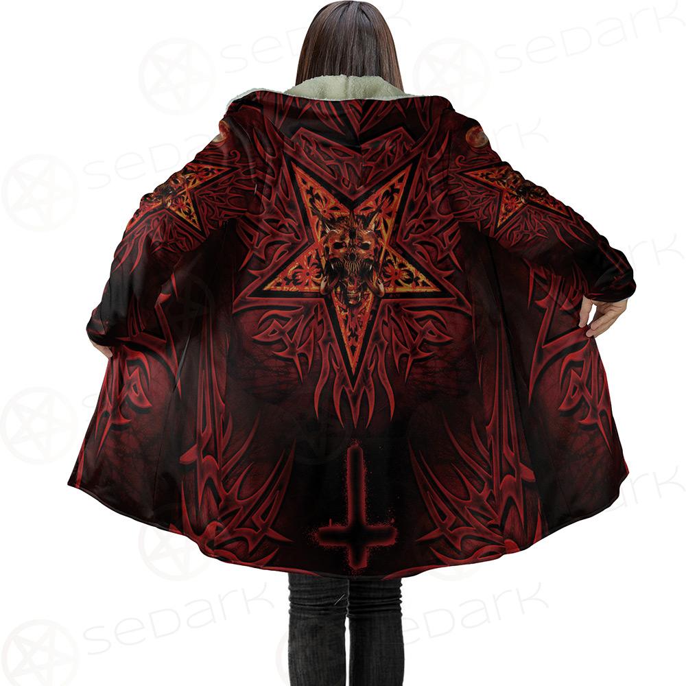 Satanic Tribal Dream Cloak with bag