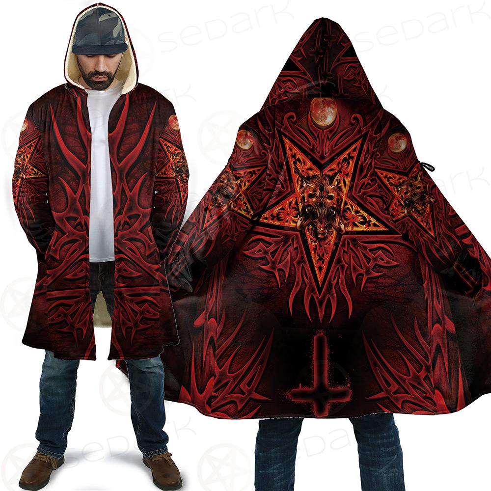 Satanic Tribal Dream Cloak with bag