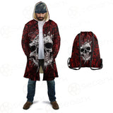 Skull Satan background SED-0083 Cloak with bag