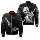 Skeleton Hug SED-0084 Bomber Jacket