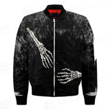 Skeleton Hug SED-0084 Bomber Jacket