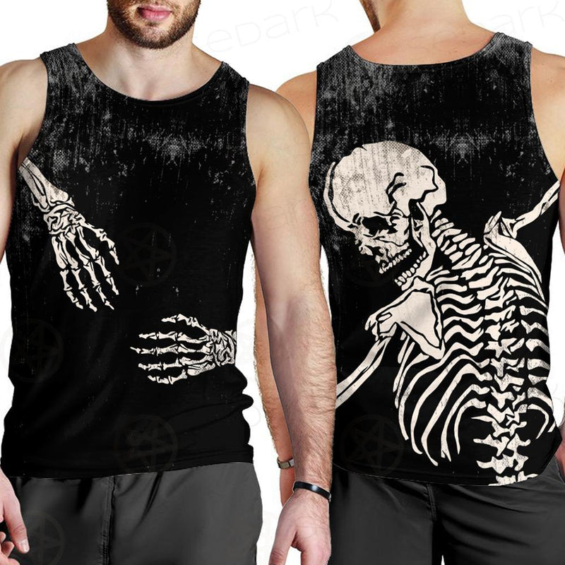 Skeleton Hug SED-0084 Men Tank-tops