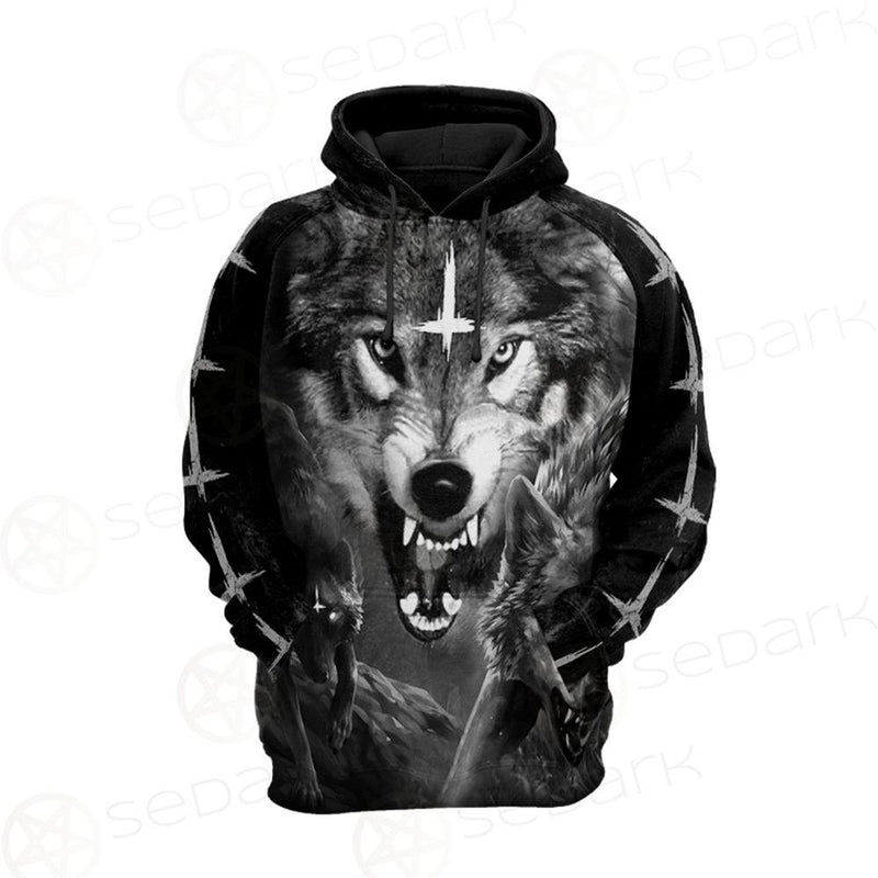 Wolf SED-0085 Hoodie Raglan