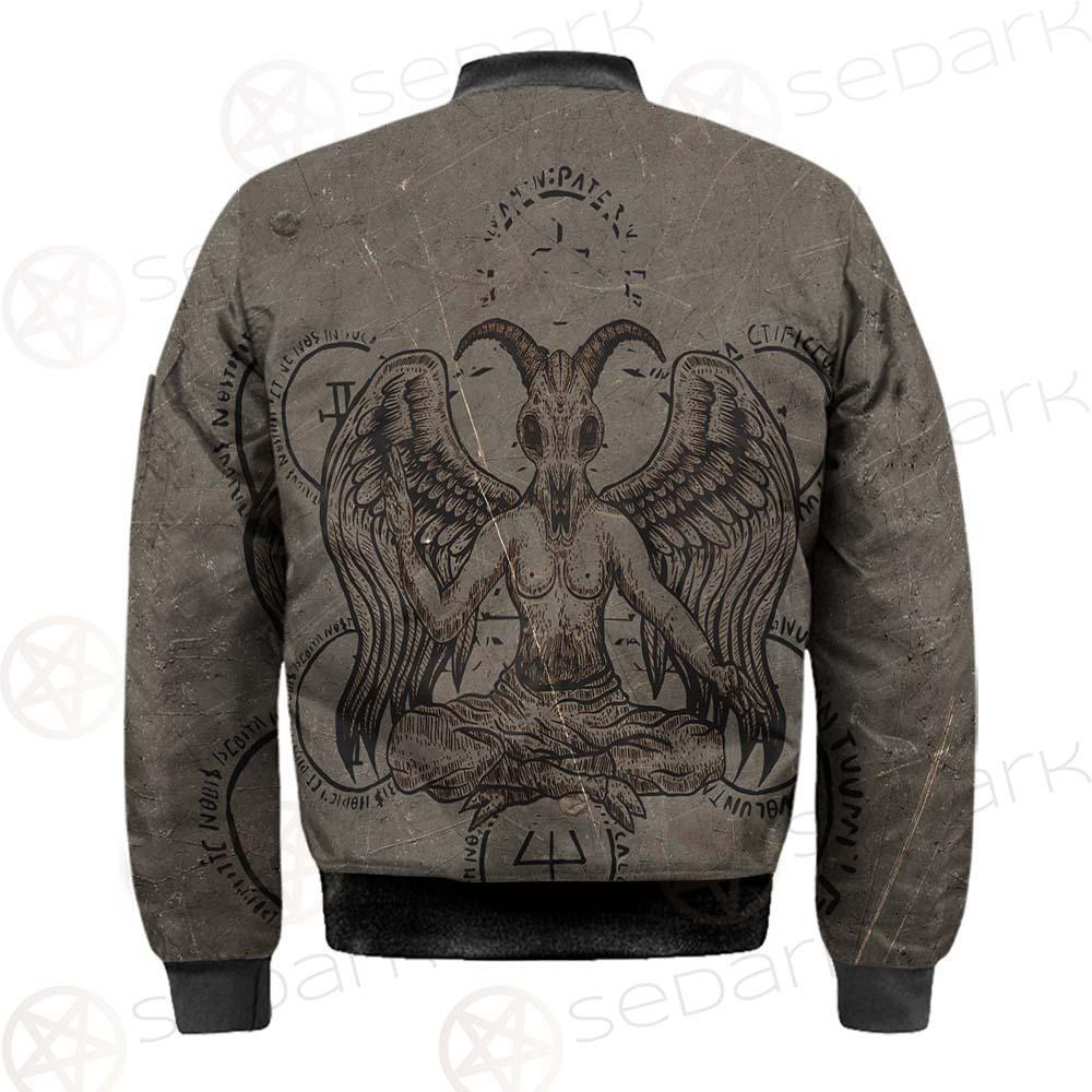Baphomet Symbol SED-0090 Bomber Jacket