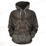 Baphomet Symbol SED-0090 Hoodie Allover