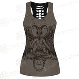 Baphomet Symbol SED-0090 Hollow Out Tank Top