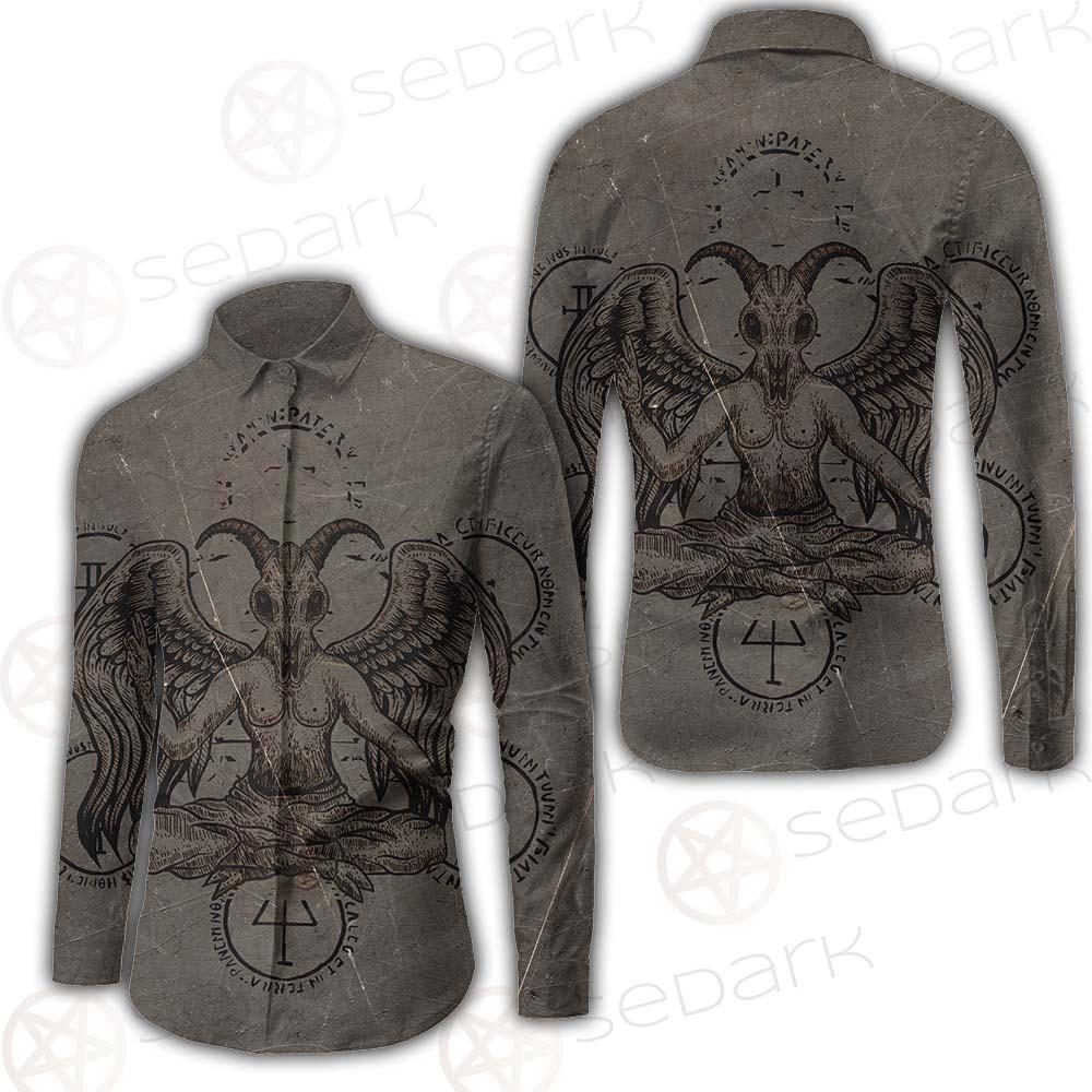 Baphomet Symbol SED-0090 Long Sleeve Shirt