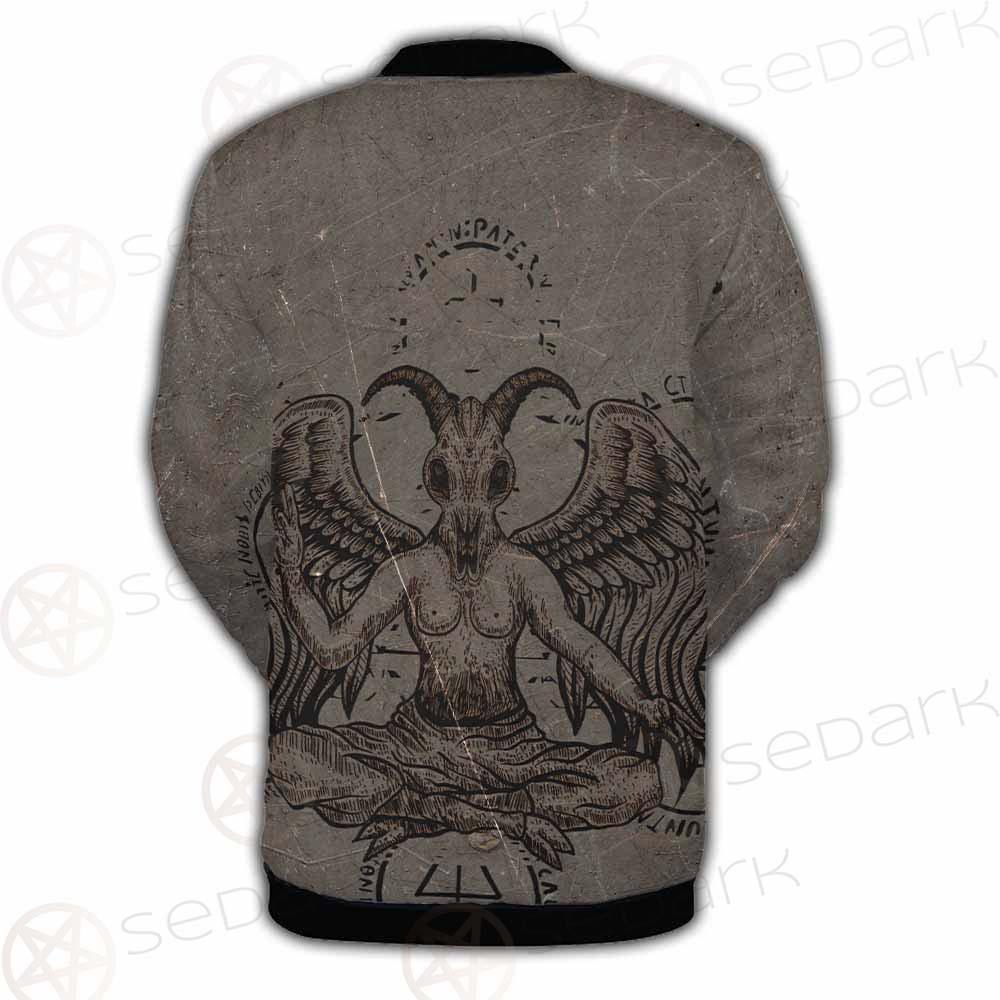 Baphomet Symbol SED-0090 Button Jacket