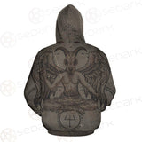 Baphomet Symbol SED-0090 Zip-up Hoodies