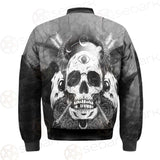 Satan Skull With Eye SED-0092 Bomber Jacket