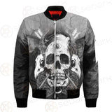 Satan Skull With Eye SED-0092 Bomber Jacket